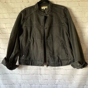 NWT Madewell Moto Denim Jacket